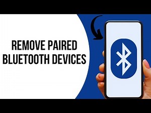 How to Remove Paired Bluetooth Devices on Android ?