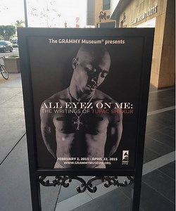 “All Eyez on Me: The Writings of Tupac Shakur” Exhibit Opens At Grammy Museum