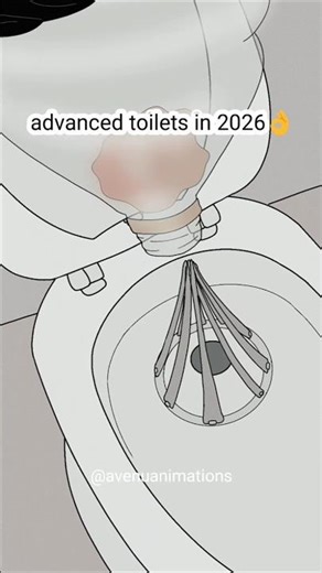 advanced toilets in 2026! 🤣 (best animation memes) #shorts