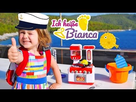 Bianca ist ein Kapitän. Spielzeug Video für Kinder | Ich heiße Bianca - Neue Folge