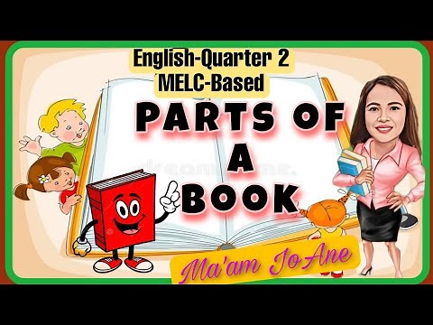 GRADE 2- 2nd Quarter ENGLISH Parts of a Book
