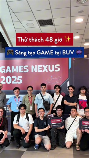 Thử thách Game 48 giờ cùng sinh viên BUV