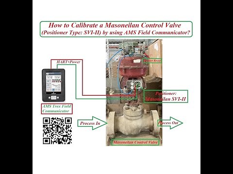 How to Calibrate a Masoneilan Control Valve(Positioner Type:SVI-II) by using AMS Field Communicator?