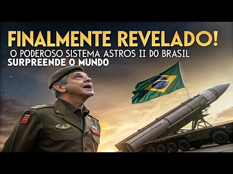 Finalmente revelado! O poderoso sistema ASTROS II do Brasil surpreende o mundo