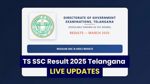bse.telangana.gov.in, TS SSC Results 2025 (OUT) Link Highlights: BSE Telangana 10th Result Announced; Direct Link, Passing Marks, Download Manabadi Marks Memo PDF