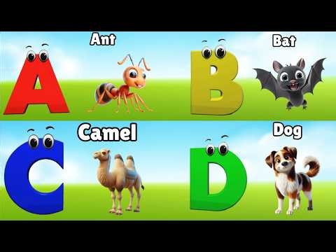 Alphabet Animals Song | Learn the ABC Alphabet Animals Song for Kids | ABC Alphabet Phonics Song