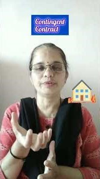 Contingent Contract simplified | Indian Contract Act#castudents #csstudents#lawstudents#businesslaw