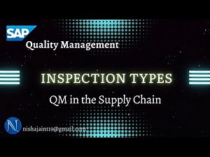SAP S/4HANA QM | Inspection Types in SAP Quality Management
