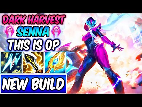 DARK HARVEST SENNA MAX BURST - MASKED JUSTICE SENNA MID | New Build & Runes S15 | League of Legends