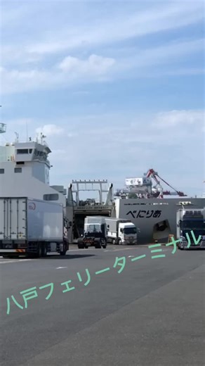 今日の八戸フェリーターミナル⛴パパラッチ😁