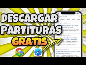 ✅¿Como Descargar‼️ Partituras Gratis‼️ En Internet | [Método 100% funcional]