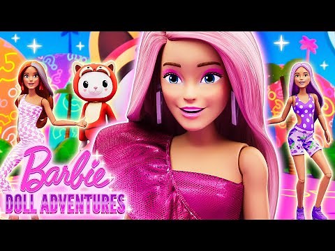 Barbie Doll Adventures | Barbie Makeup Makeover! | S1 E8