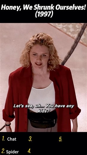 Honey, We Shrunk Ourselves! (1997) | Rescuing the Trapped Spider