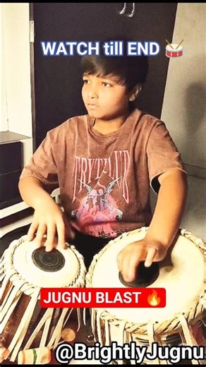 Bol Na Halke Halke ⚡ Tabla Cover | Jugnu 🥁 #Shorts