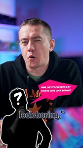 Somebody thought “man, my pci express slot covers sure look boring - so now there’s ones with RGB in them - and as much as I wanna clown on these, they’re actually pretty sick, I’m not gonna lie | UFD Tech