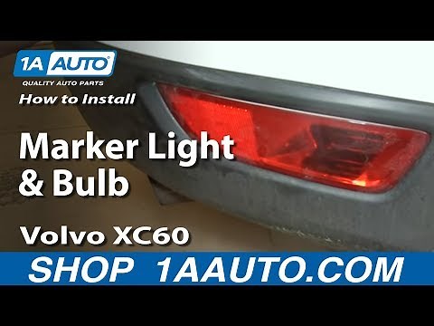 How To Replace Rear Marker Light and Bulb 09-17 Volvo XC60