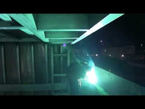 Mobile welding truck setup for a MOBILE WELDER.