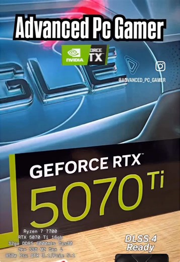 Dernier pc sortie de l’atelier , merci pour la confiance 👌 Besoin d’un pc sur mesure suivant vos besoin et budget ? c’est ici 👌 #pcgamer #france #amd #pcgames #pcbuild #competitif #gpu #cs2 #valorant #nvidia #rtx #rtx5070ti #multiframegeneration #dlssx4 #dlss4 #rtx5000 #gskill #kingston #msi #gigabyte