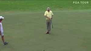 4.7K views · 64 reactions | Nobody makes a birdie putt look as cool as Miguel Angel Jimenez. He's charging at Chubb Classic | PGA TOUR Champions | Facebook