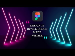 Figma tutorial: abstract background neon light design (Arttutor)