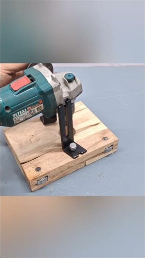 How to make a wood router from an angle grinder. #woodworking #anglegrinder #diy
