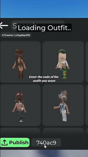 Where to enter codes in catalog avatar!! #roblox #outfit #fyp #viral #catalogavatarcreator #tutorial