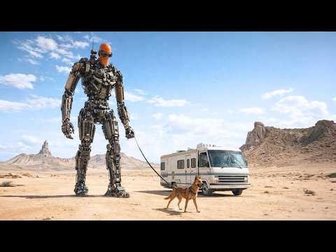 ROBOT and DOG are the only ones ALIVE after the SUN BURNS the EARTH, and they face the FINAL STORM