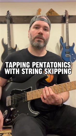 8K views · 913 reactions | Tapping Pentatonics with String Skipping ...