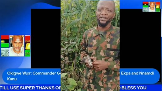 Commander Gentle, Igwe Butuzor. Biafra Liberation Army Latest Update: as W@r Rages in Okigwe | Biafra Unite Official