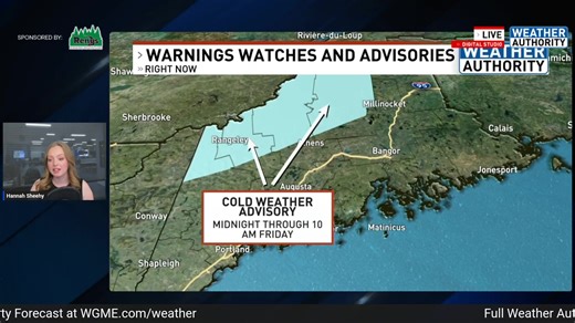 Let's track some frigid temperatures and our next rounds of snow! | WGME CBS 13 News, Portland