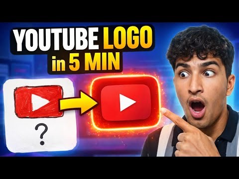 How to Make a YouTube Logo for Free | Beginner Friendly (2026) | HASSAAN KADA