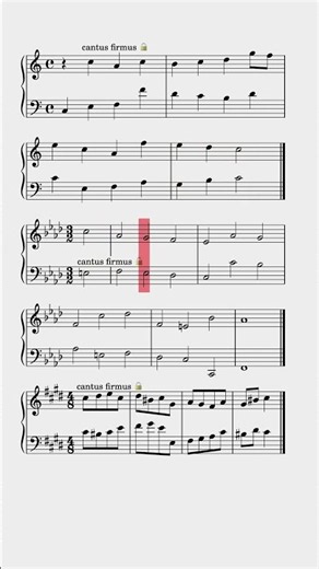 Counterpoint Exercises - 2 voice 1:1 (1st species) part 5