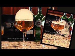 How to Make a Manhattan Cocktail with Edible Smoke Bubbles | Buzz with Your Cuz