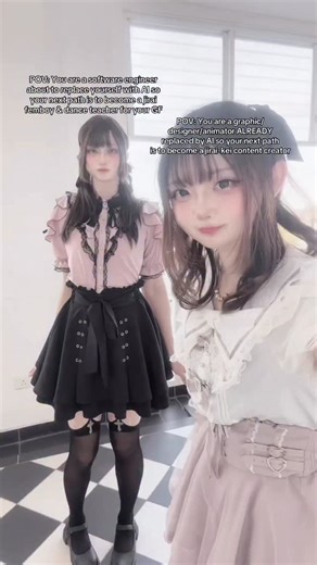 YUUKI 🤍 on Instagram: "Fun fact my diploma course was discontinued and it hasn’t even been 5 years 😂 #jiraikei #地雷 #地雷系 #graphicdesignerlife #softwareengineerlife"