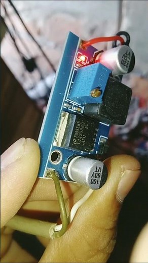 LM2596 DC-DC Buck Converter Adjustable Tutorial | Step Down Voltage Regulator #voltageregulator