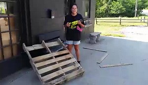 106 reactions · 57 shares | Tips for easily removing pallet wood without splitting the boards. Pallet wood is free people...why aren't you using it??? Correction from video: I used a sawzall or reciprocating saw not a hacksaw. (Sorry...too many tools in my brain. Lol)#divaofdiy #letsdiytogether | Diva of DIY | Facebook