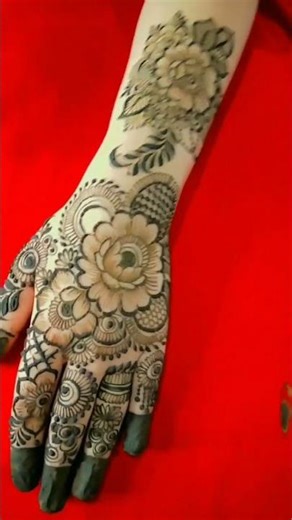 Gulf Mehndi Design | Full Hand Mehndi Design | Khafif Mehndi Design | Bridal Mehndi Design #viral