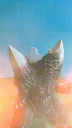 Space Godzilla test stop motion video #stopmotion #spacegodzilla