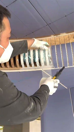 Gypsum board ceiling installation#usashorts #homerenovation #construction #woodworking