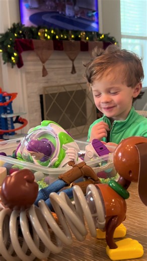 First time watching Toy Story and actually having some of the characters 😭🥹💚 core memory 🥲 #fyp #fypシ #mom #toddler #mom 🧿🧿🧿🧿🧿🧿🧿