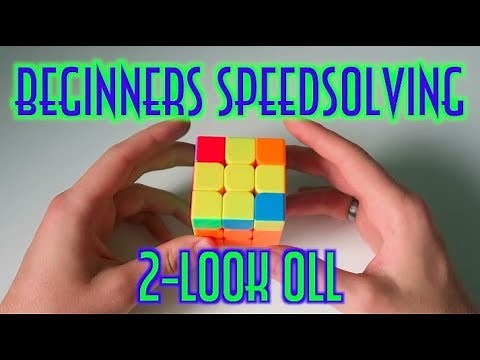 Beginner's Speedsolving: 2-LOOK OLL (Tutorial)