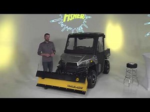 FISHER® TRAILBLAZER™ Mid-Duty UTV Snow Plow Walkaround