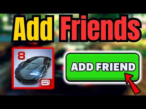 How to Add Friends and Play With Friends in Asphalt 8 | Full Guide (2025)