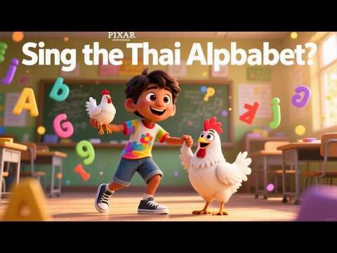 Thai ABC Phonics Song | Sing Along Alphabet 🎤
