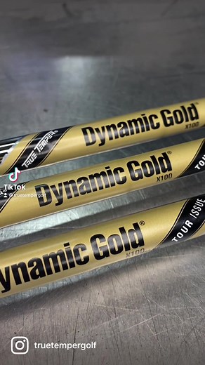 Dynamic Gold Tour Issue is a tour-weighted shaft designed for players seeking a low, penetrating ball flight without relinquishing their desire for control and accuracy. | True Temper