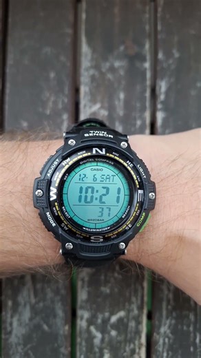 Casio SGW-100 Electroluminescence Light