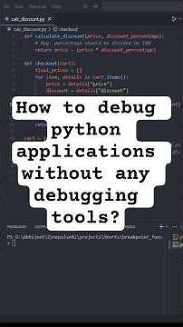 Debug Python Apps in Production Without Debugging Tools!