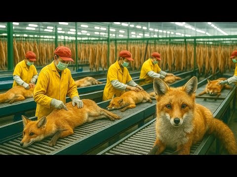 Inside The Fox Leather Factory: From Farm to Luxury Fashion – MILLION DOLLAR Industry Secret