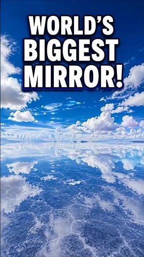 Salar de Uyuni: The World's Biggest Mirror! 🌎✨#salardeuyuni #travel #bolivia