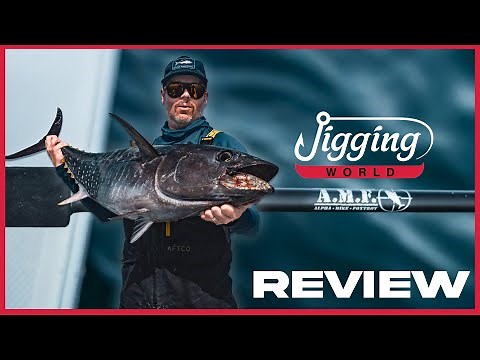 The Jigging World AMF Jigging and Popping Rods | Tuna Rod Review